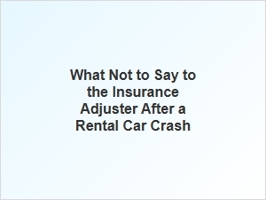 Avoiding Mistakes When Talking to an Insurance Adjuster